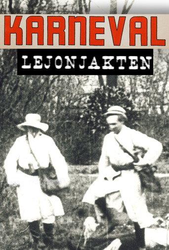 The Lion Hunt (1908) poster