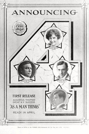 As a Man Thinks (1919) poster