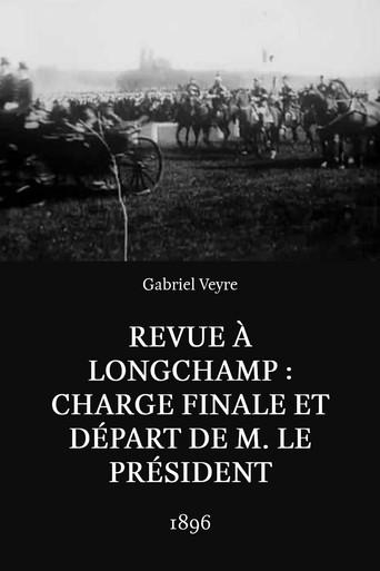 Revue à Longchamp: charge finale et départ de M. le Président (1898) poster