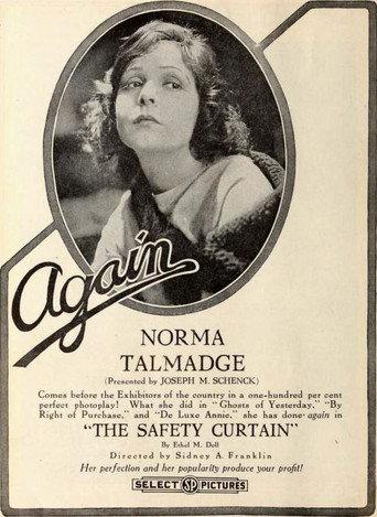 The Safety Curtain (1918) poster