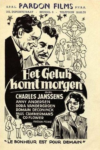 Het geluk komt morgen (1958) poster