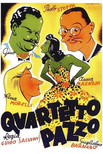 Crazy Quartet (1945) poster