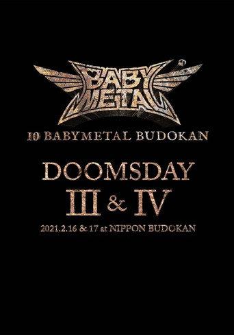 10 BABYMETAL BUDOKAN - DOOMSDAY III & IV (2021) poster