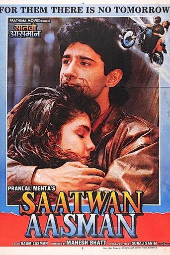 Saatwan Aasman (1992) poster