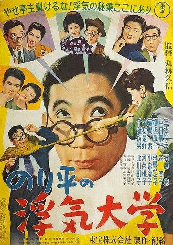 Norihei's College Affair: The Happy Family (1956) poster