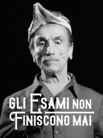 Gli esami non finiscono mai (1976) poster