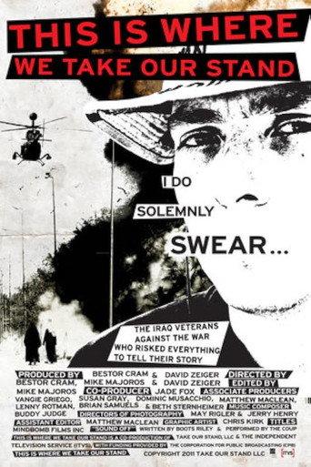 This Is Where We Take Our Stand (2012) poster