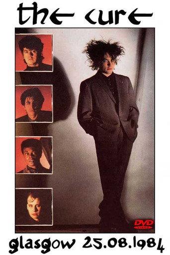 The Cure – Live In Glasgow (1984) poster
