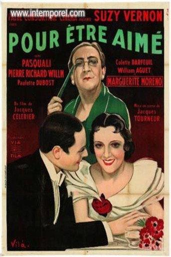 To Be Loved (1933) poster