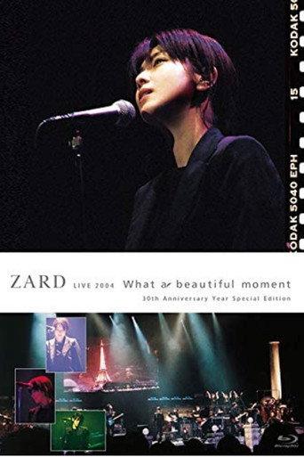 ZARD LIVE 2004“What a beautiful moment"[30th Anniversary Year Special Edition] (2020) poster