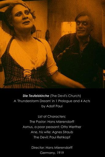 The Devil's Church (1919) poster