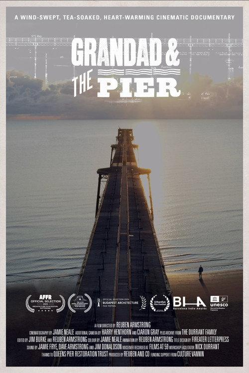 Grandad & the Pier 2023 official movie poster