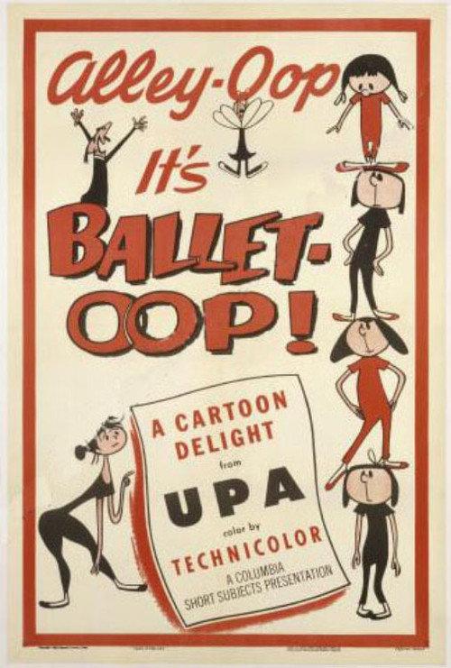 Ballet-Oop 1954 official movie poster