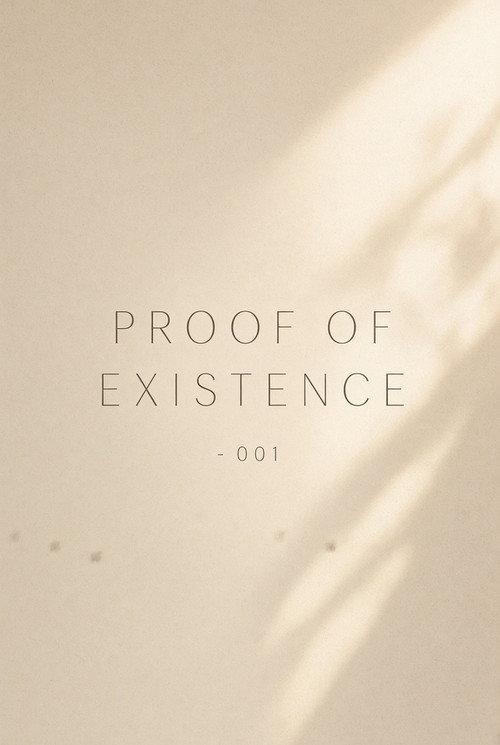 Proof of Existence - 001 2026 official movie poster