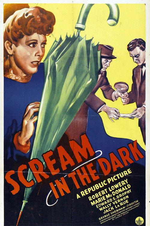 A Scream in the Dark 1943 official movie poster