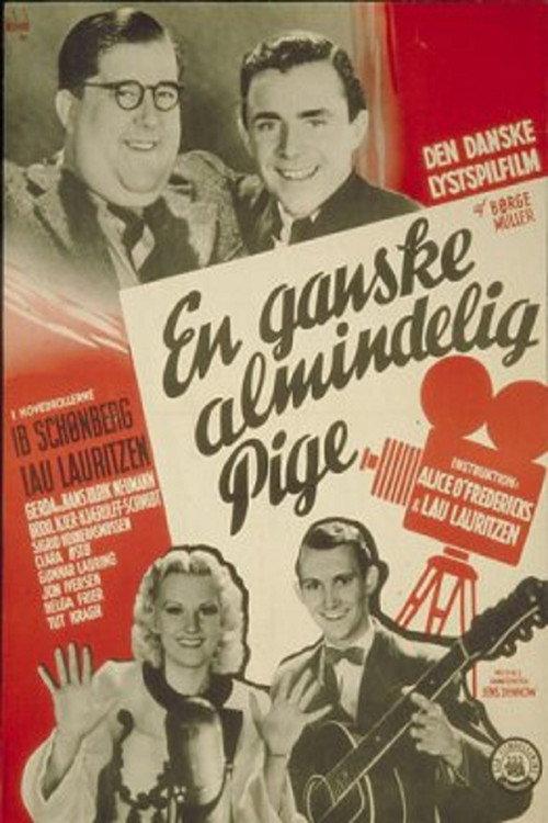 En ganske almindelig pige 1940 official movie poster