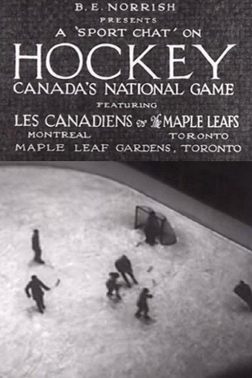 Hockey: Canada's National Game 1932 official movie poster
