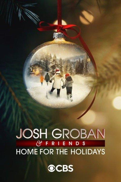 Josh Groban & Friends: Home for the Holidays 2024 official movie poster