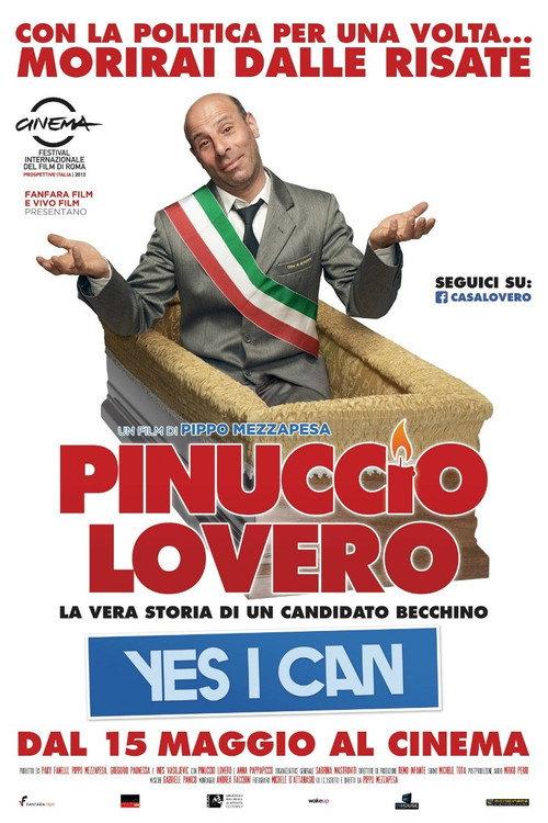 Pinuccio Lovero - Yes I Can 2012 official movie poster