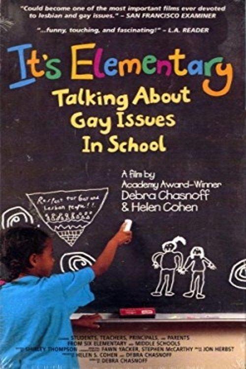 It's Elementary: Talking About Gay Issues in School 1996 official movie poster