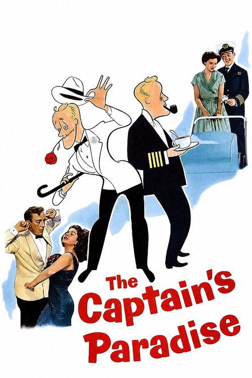 The Captain's Paradise 1953 official movie poster