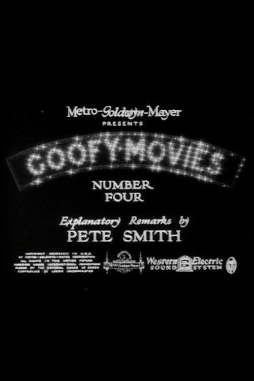 Goofy Movies Number Four 1934 official movie poster