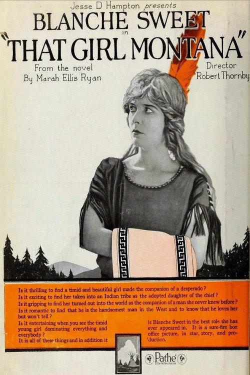 That Girl Montana 1921 official movie poster