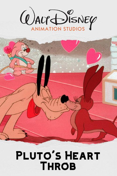 Pluto's Heart Throb 1950 official movie poster