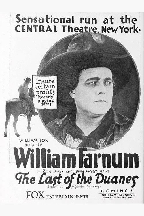 The Last of the Duanes 1919 official movie poster