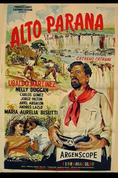 Upper Paraná 1958 official movie poster
