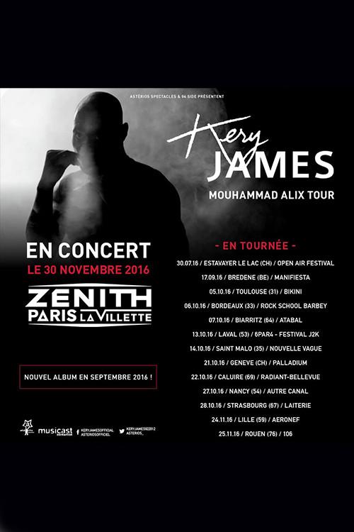 Kery James : Mouhammad Alix Tour Live 2016 official movie poster