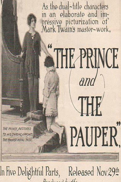 The Prince and the Pauper 1915 official movie poster