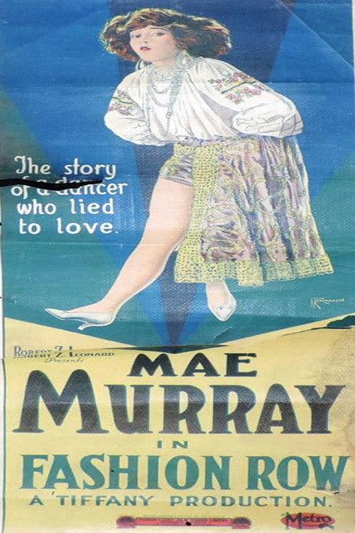 Fashion Row 1923 official movie poster