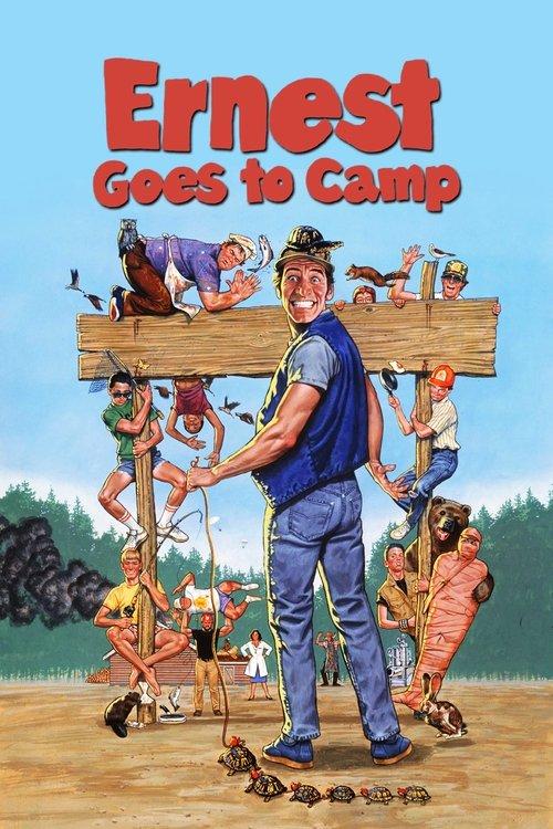 Ernest Goes to Camp 1987 official movie poster
