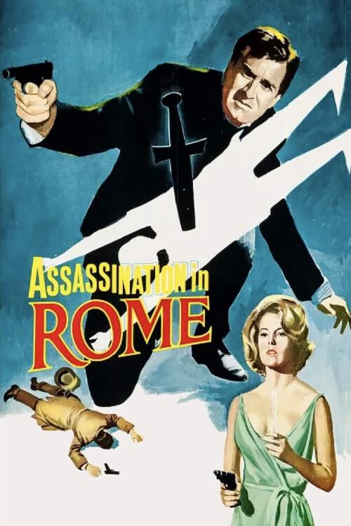 Assassination in Rome 1965 official movie poster