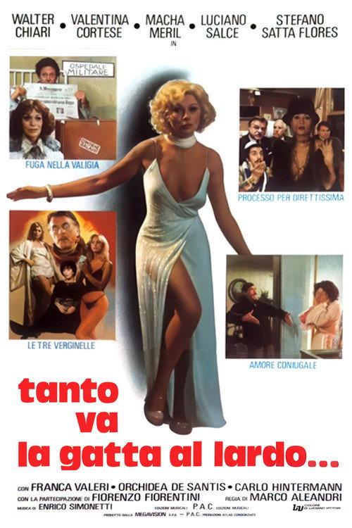 Tanto va la gatta al lardo... 1978 official movie poster