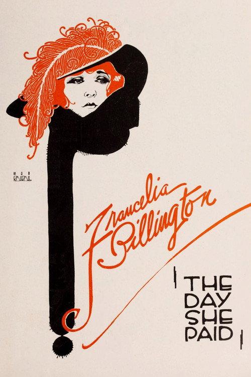 The Day She Paid 1919 official movie poster