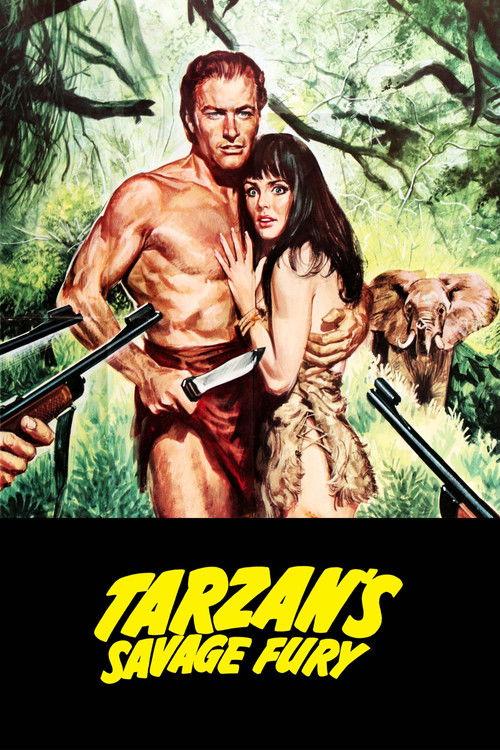 Tarzan's Savage Fury 1952 official movie poster