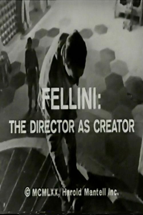Fellini: The Director as Creator 1970 official movie poster