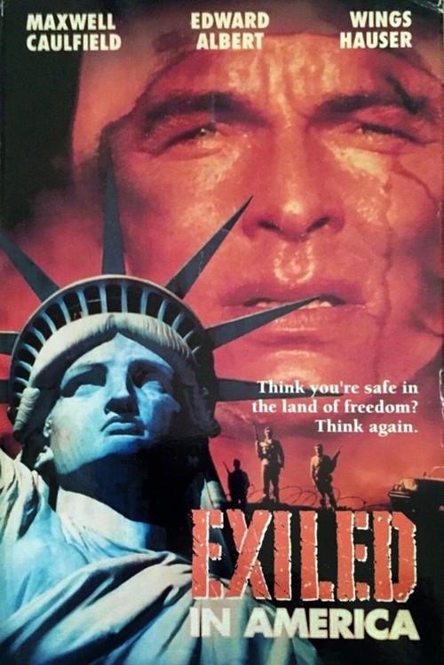 Exiled in America 1992 official movie poster