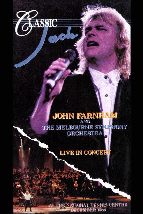 John Farnham and the Melbourne Symphony Orchestra: Classic Jack Live! 1989 official movie poster