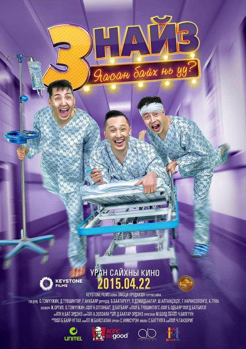 Three Friends: What Happened to Them? 2015 official movie poster