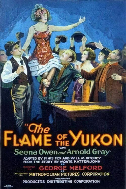 The Flame of the Yukon 1926 official movie poster
