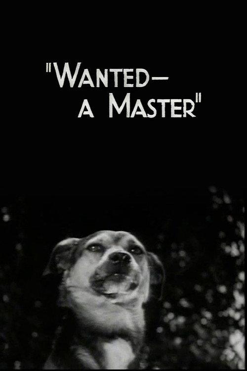 Wanted - A Master 1936 official movie poster