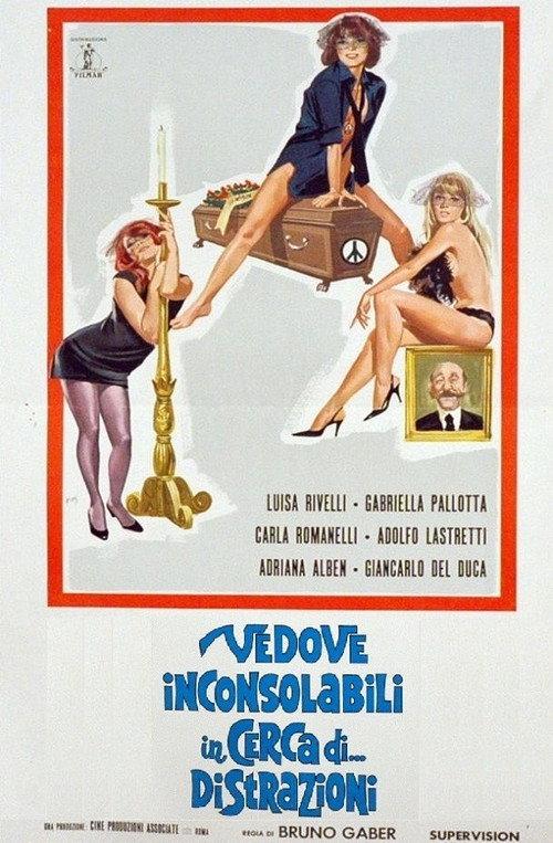 Inconsolable Widows Are Looking For Distractions 1968 official movie poster