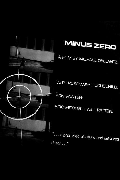 Minus Zero 1979 official movie poster