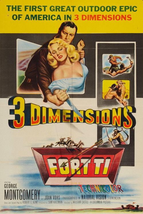 Fort Ti 1953 official movie poster
