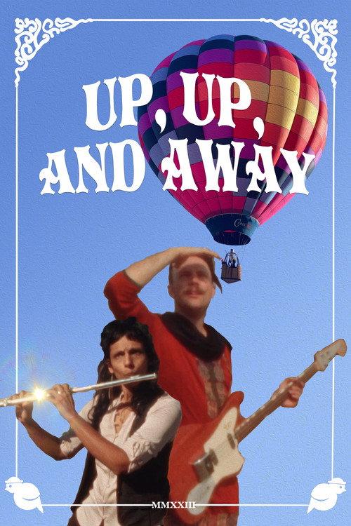 UP, UP, AND AWAY 2023 official movie poster