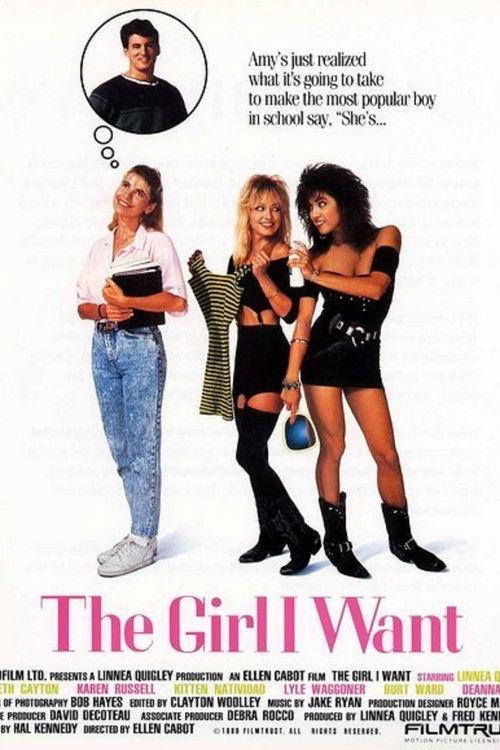 The Girl I Want 1990 official movie poster