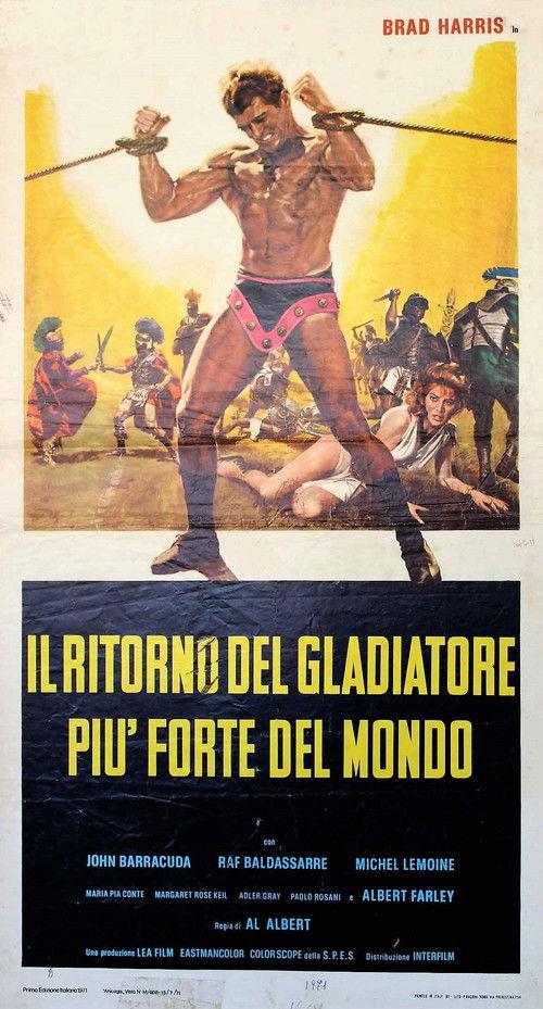 Three Giants of the Roman Empire 1971 official movie poster